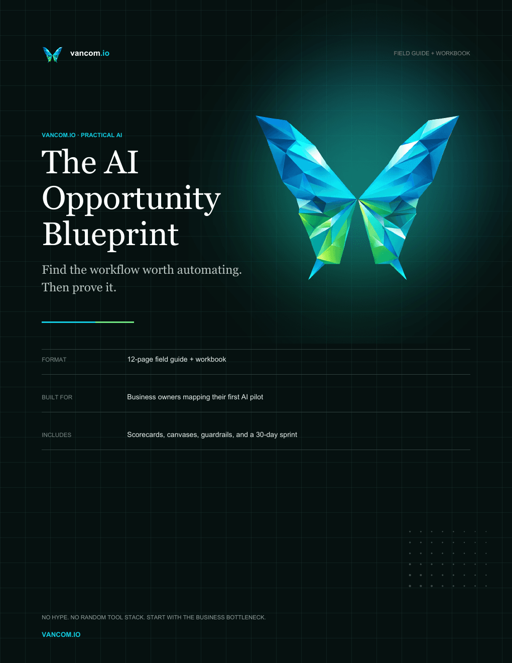 The AI Opportunity Blueprint cover